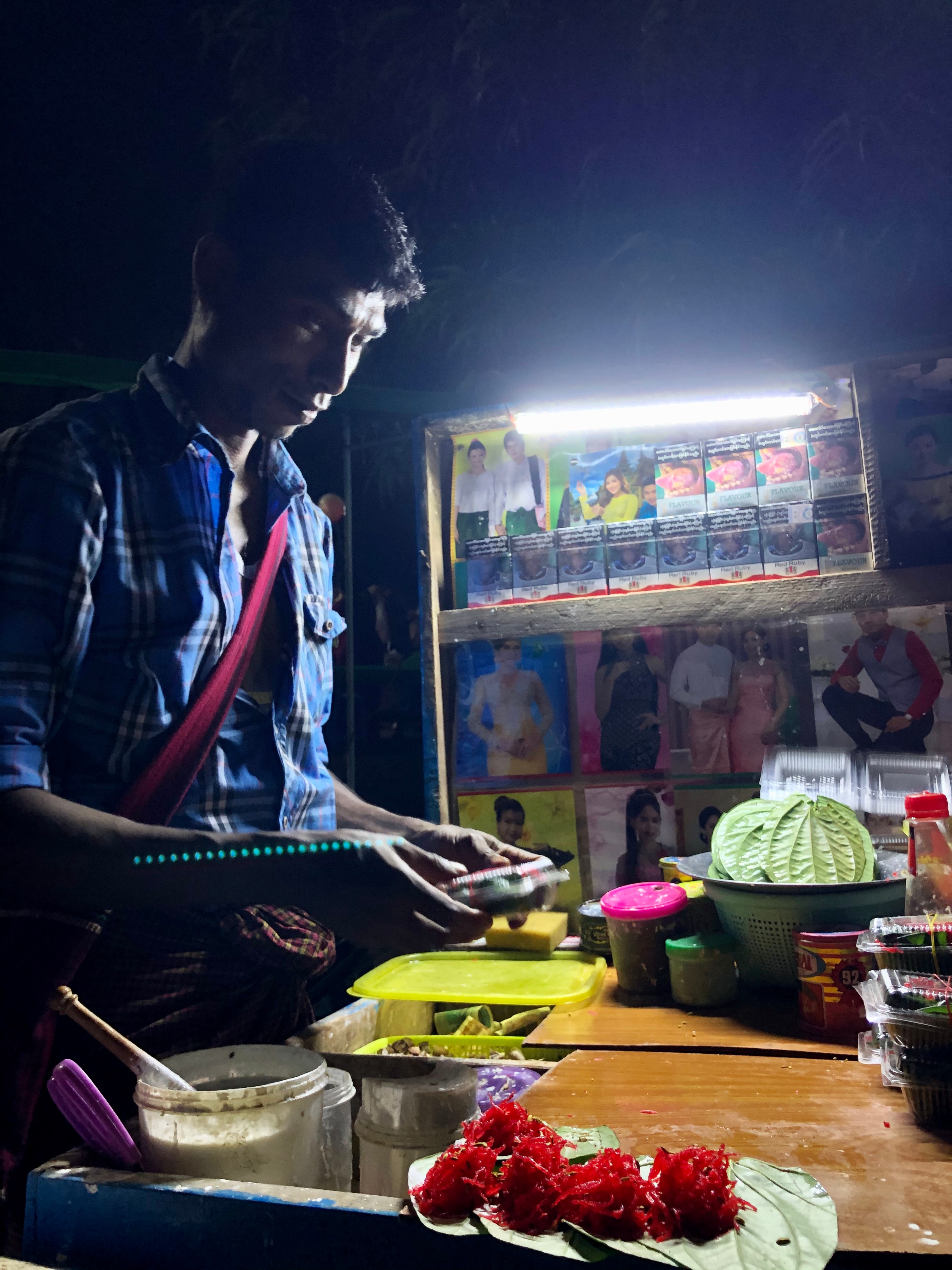 A scene in Myanmar